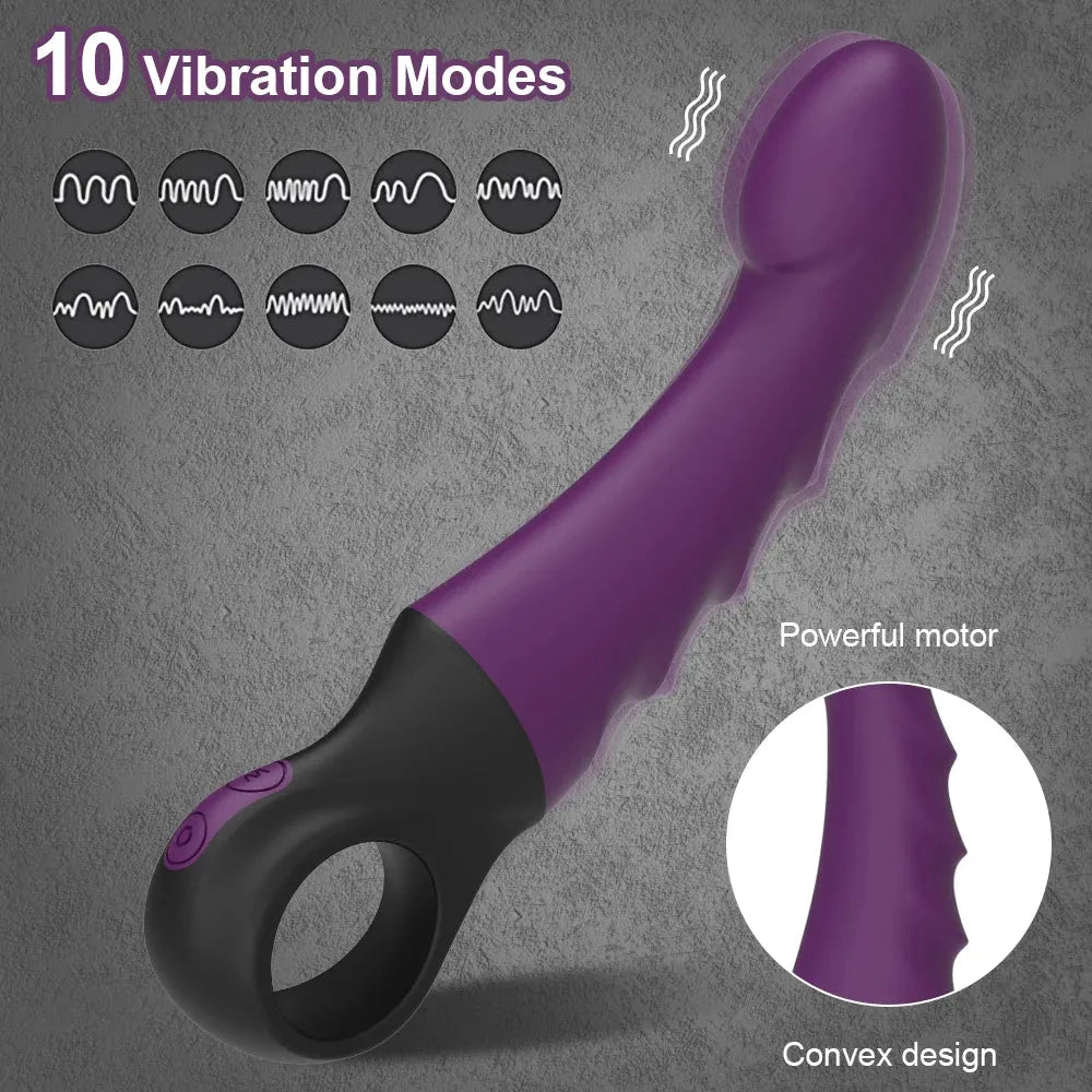 Silicone Dual Vibration G-Spot Rabbit Vibrator